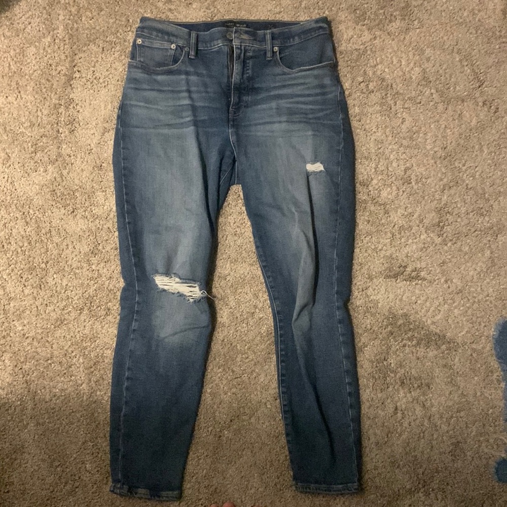 Lucky Brand High Rise Skinny Jeans Bridgette